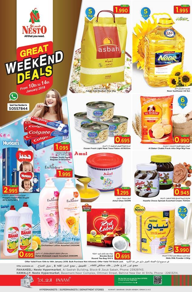 Nesto Great Weekend Offers