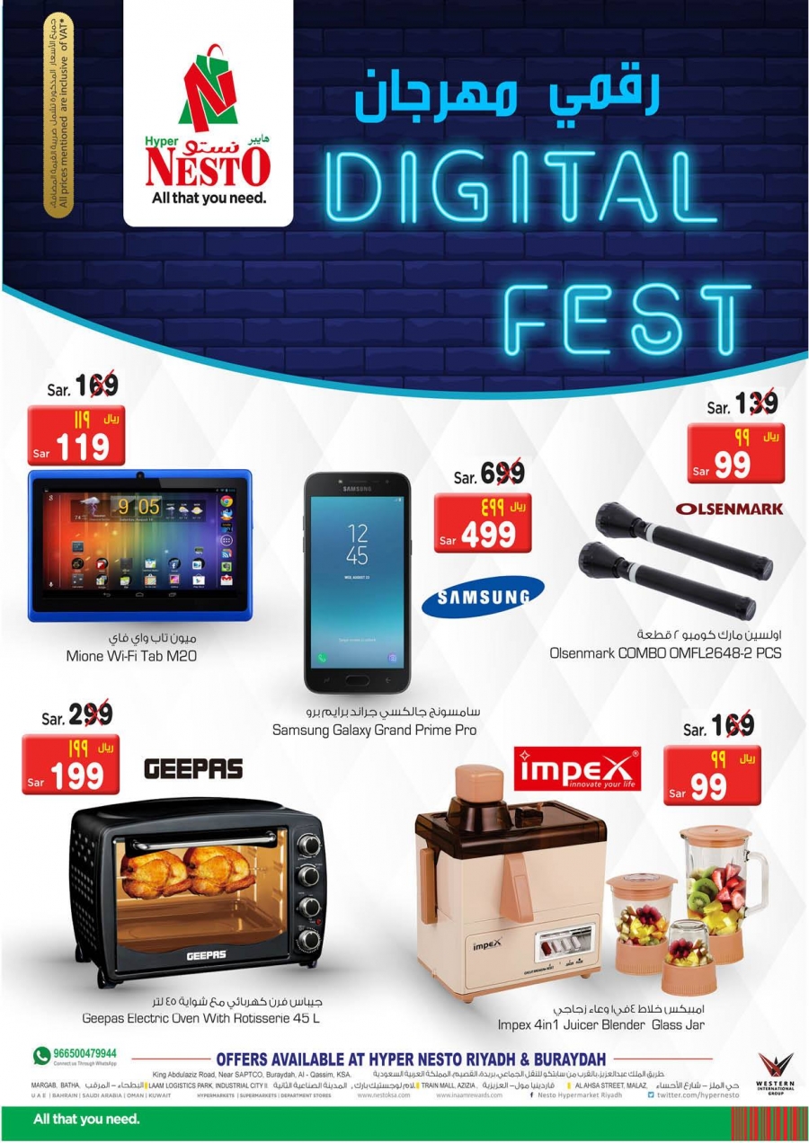 Nesto Food Fest & Digital Fest In Saudi Arabia