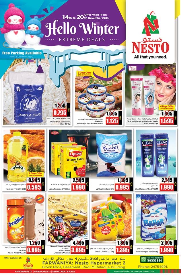   Nesto Hypermarket Winter Deals