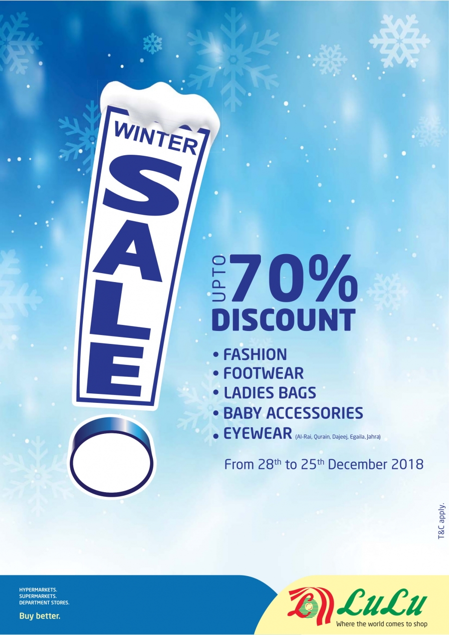 Lulu Hypermarket Winter Sale Offers