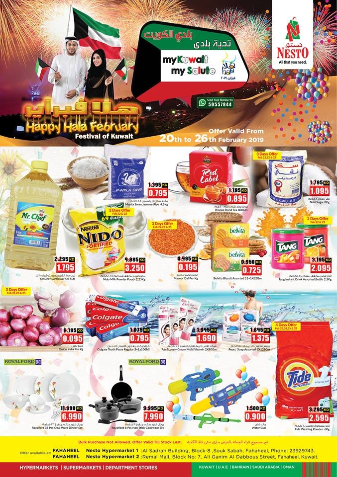 Nesto Hypermarket National Day Promotions