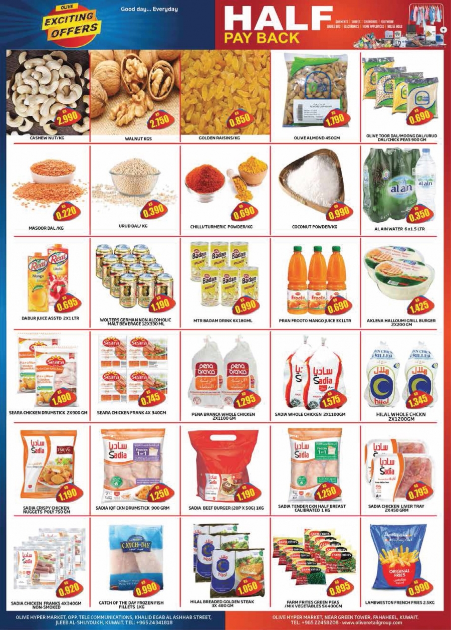 Olive Hypermarket Exciting Offers