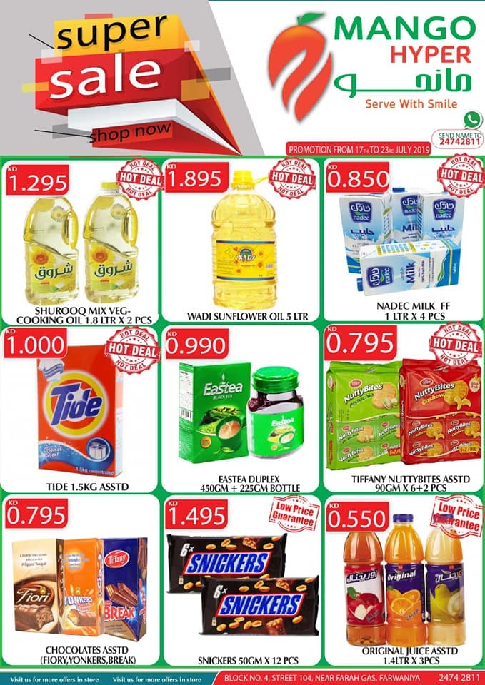 Mango Hyper Super Sale Offers in Kuwait