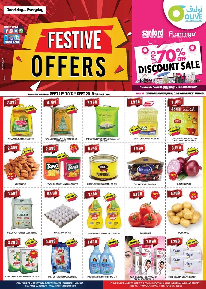 Festive Offers Olive Hypermarket In Kuwait