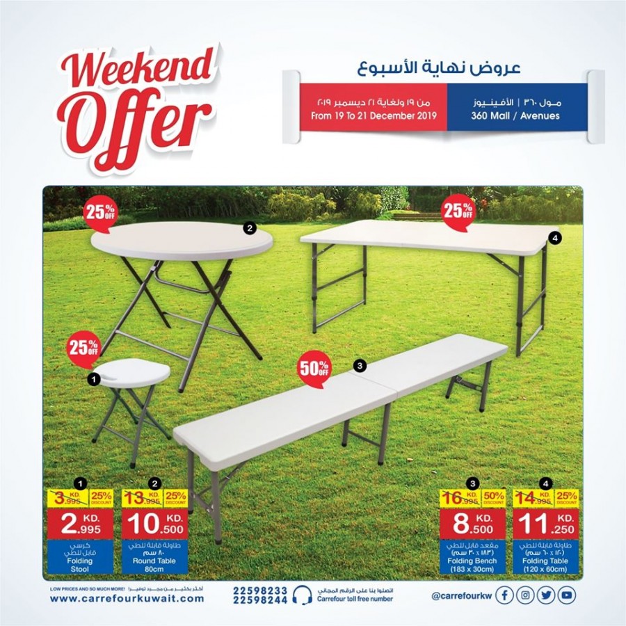 Carrefour 360 Mall & Avenues Weekend Offers