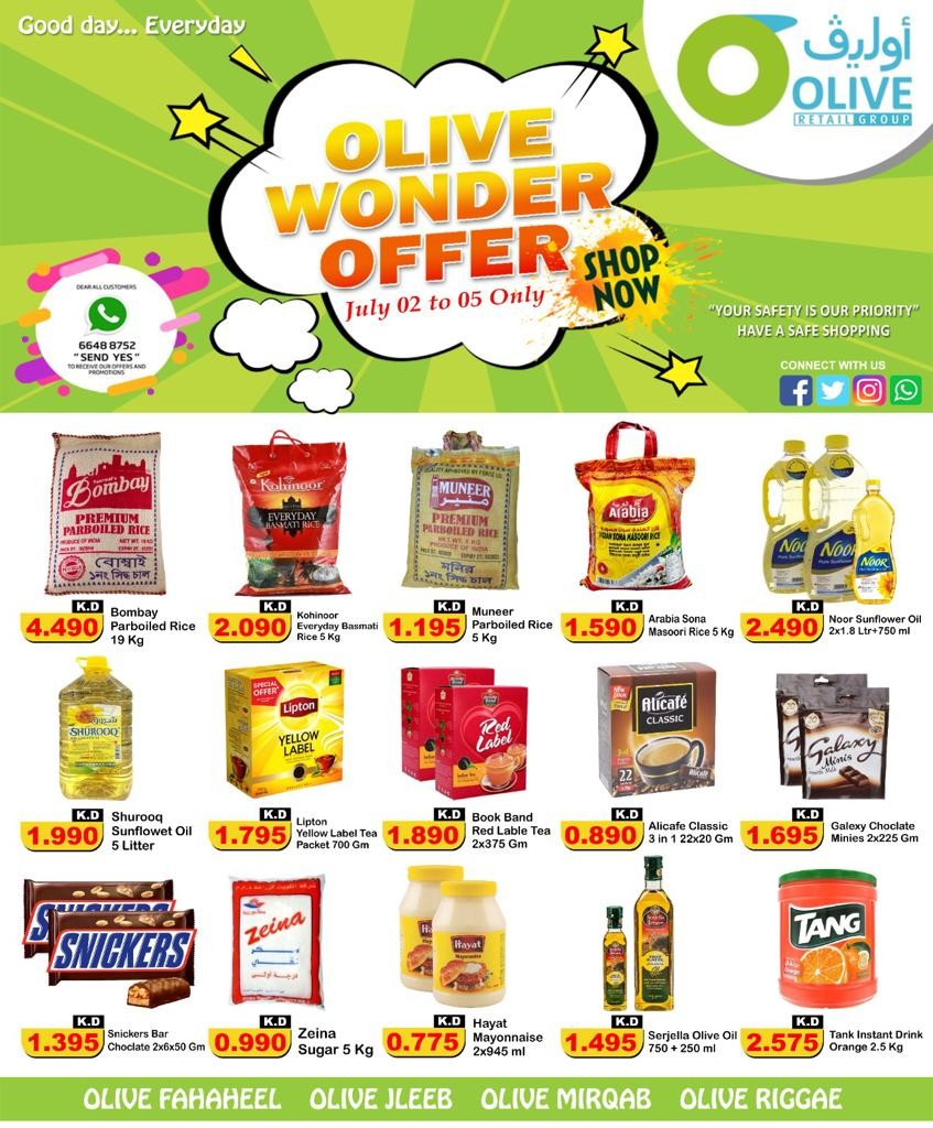 Olive Hypermarket Wonder Offers