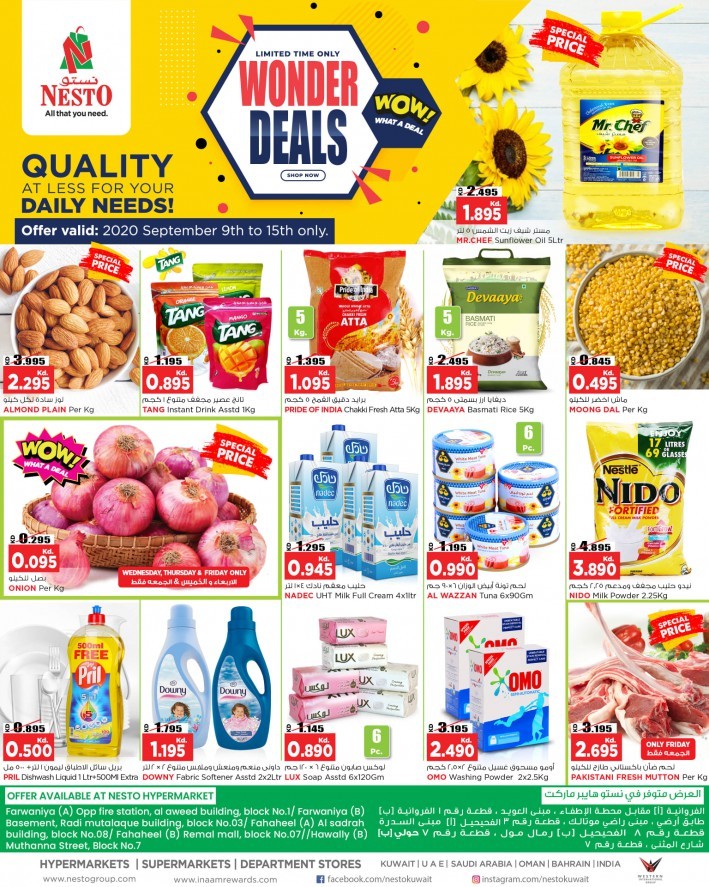 Nesto Hypermarket Wonder Deals