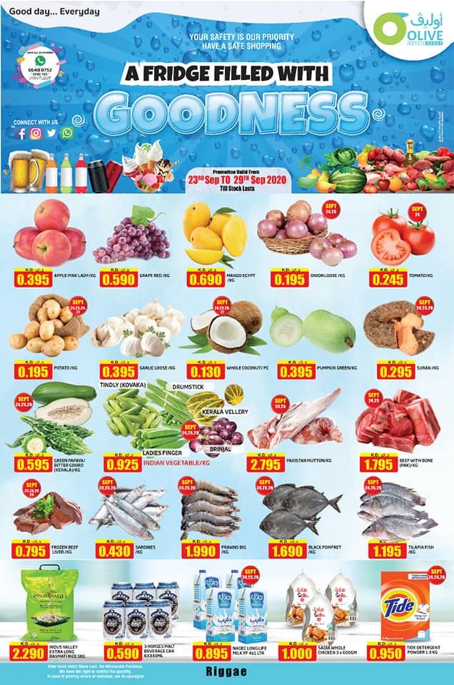 Olive Hypermarket Riggae Goodness Offers Kuwait Deals