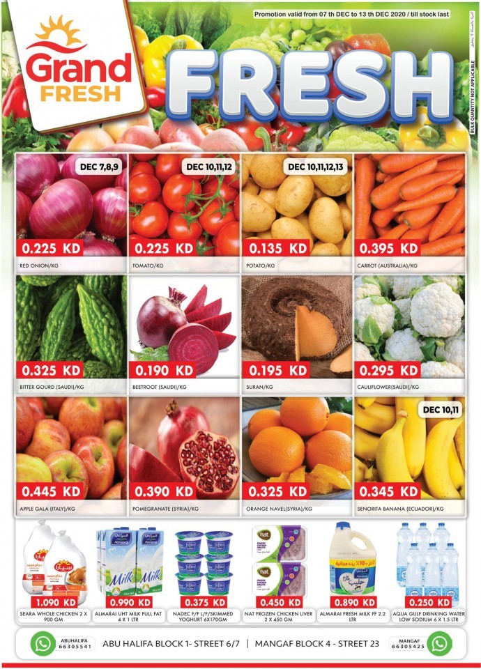 Grand Fresh Weekly Promotion