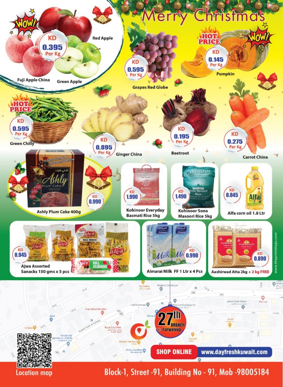 Day Fresh Christmas Offers