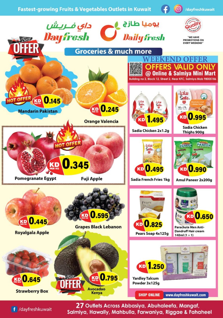 Day Fresh Weekend Offers
