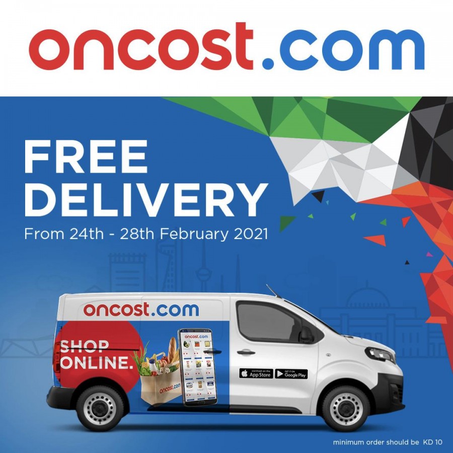 Oncost.com Free Delivery