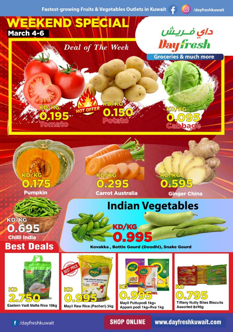 Day Fresh Weekend Special Deals