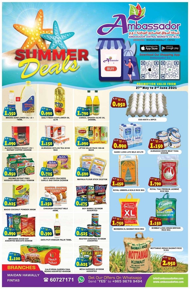 Ambassador Supermarket Summer Deals