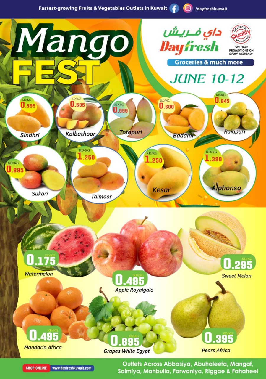 Day Fresh Mango Fest Offers
