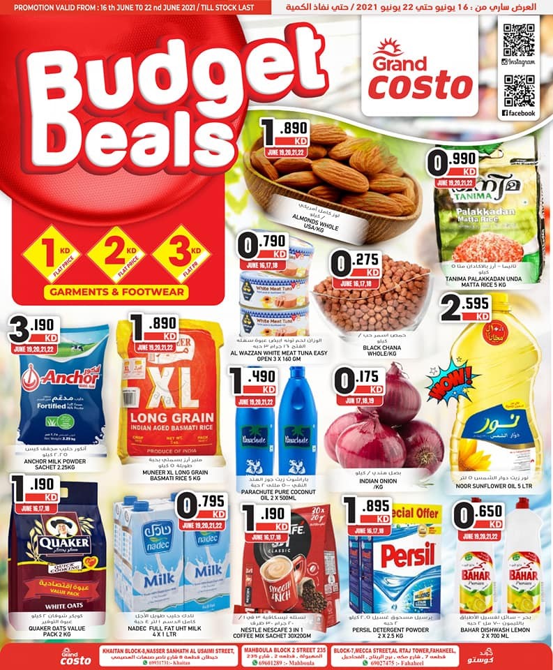 Costo Supermarket Budget Deals