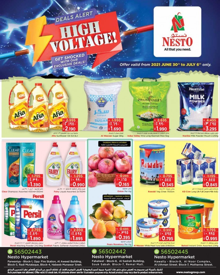Nesto High Voltage Promotion