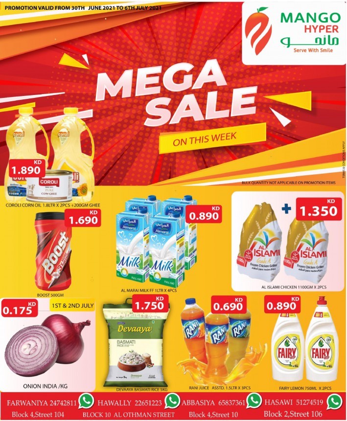 Mango Hyper Weekly Mega Sale