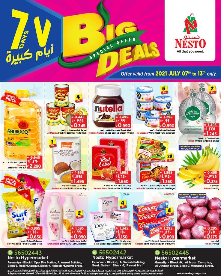 Nesto 7 Days Big Deals
