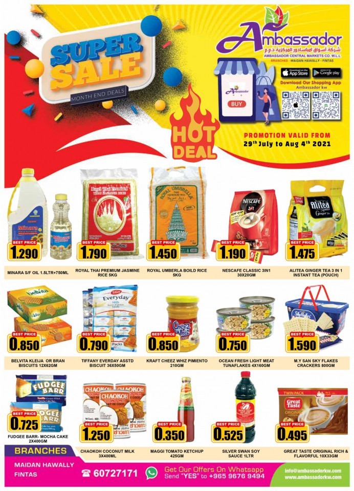 Ambassador Supermarket Hot Deal