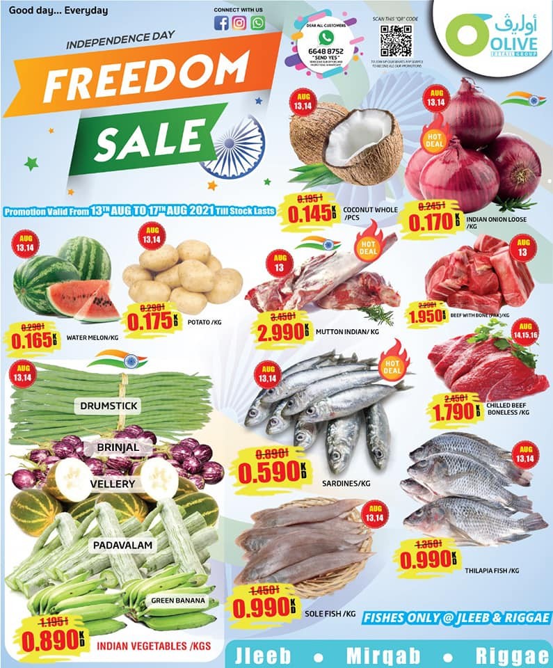 Olive Hypermarket Freedom Sale