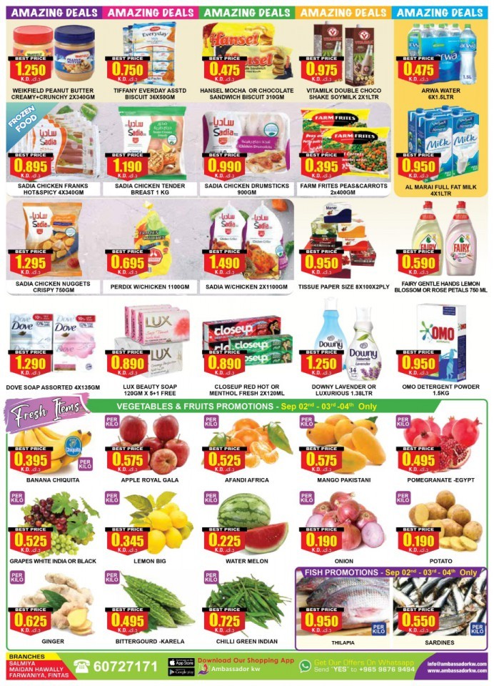 Ambassador Supermarket Amazing Deals