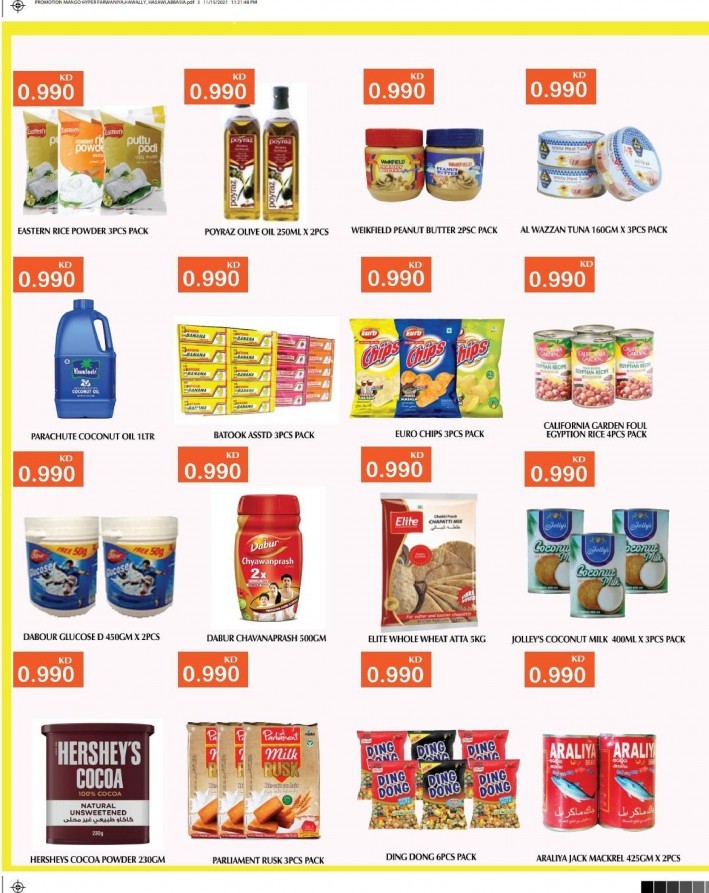 Mango Hyper Special Weekly Offers