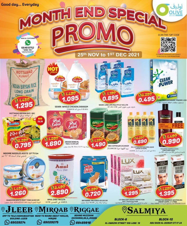 Olive Month End Special Promo