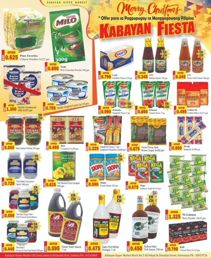 Kabayan Hypermarket Christmas Sale
