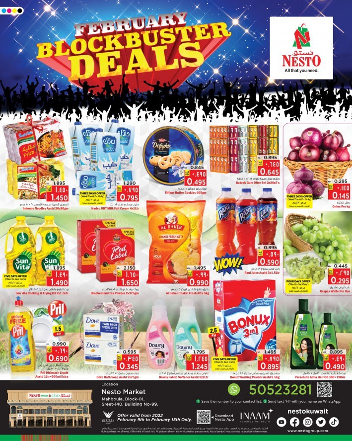 Nesto Market Blockbuster Deals