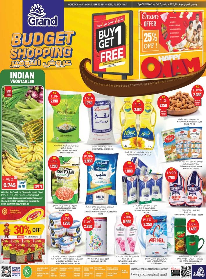 Grand Budget Shopping Offer