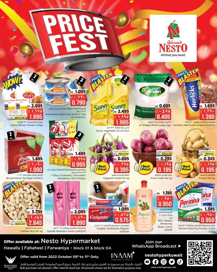 Nesto Price Fest Offers