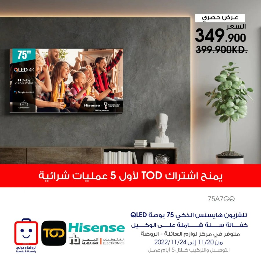 Al Rawda & Hawally Coop TV Offers