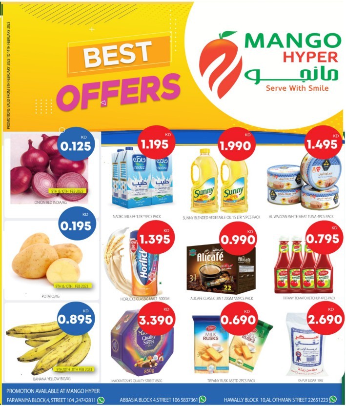 Mango Hyper This Week Best Offers Kuwait Offers Today
