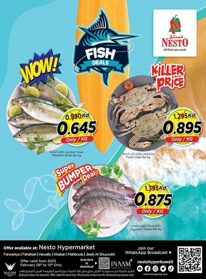 Fish Deals 8-10 February