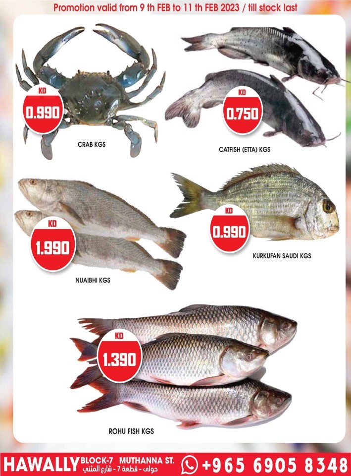 Grand Hyper Hawally Fish Deal