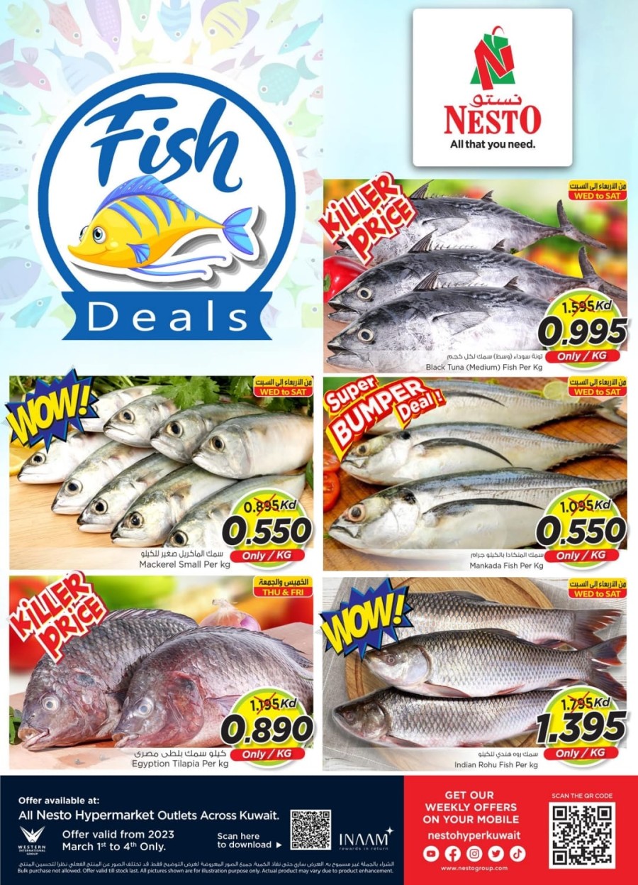 Fish Deals 1-4 March