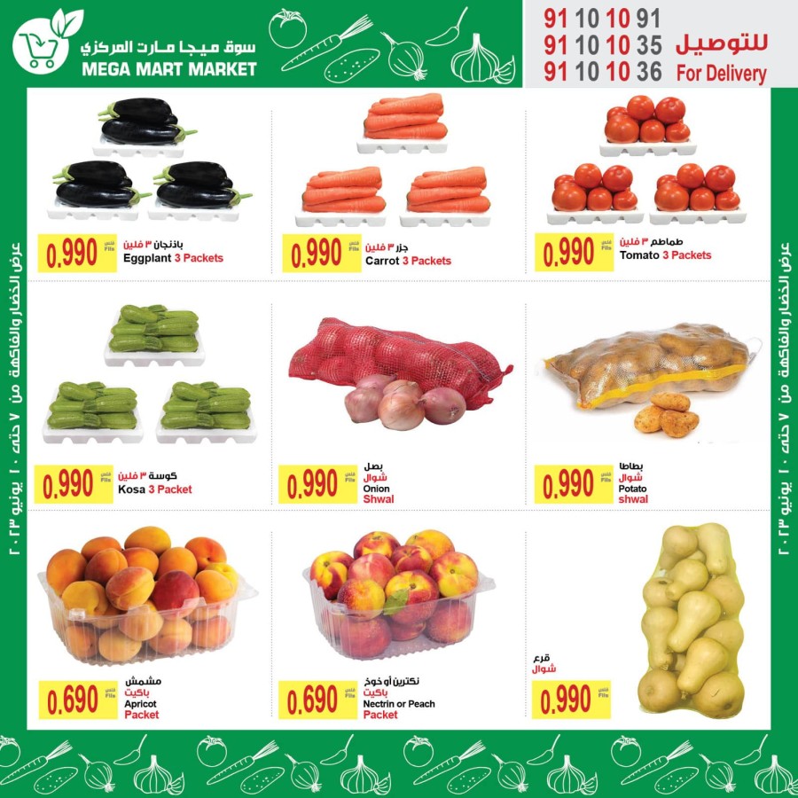 Mega Mart Market Super Sale