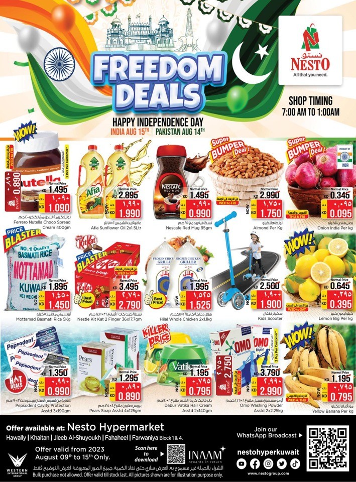 Nesto Freedom Deals
