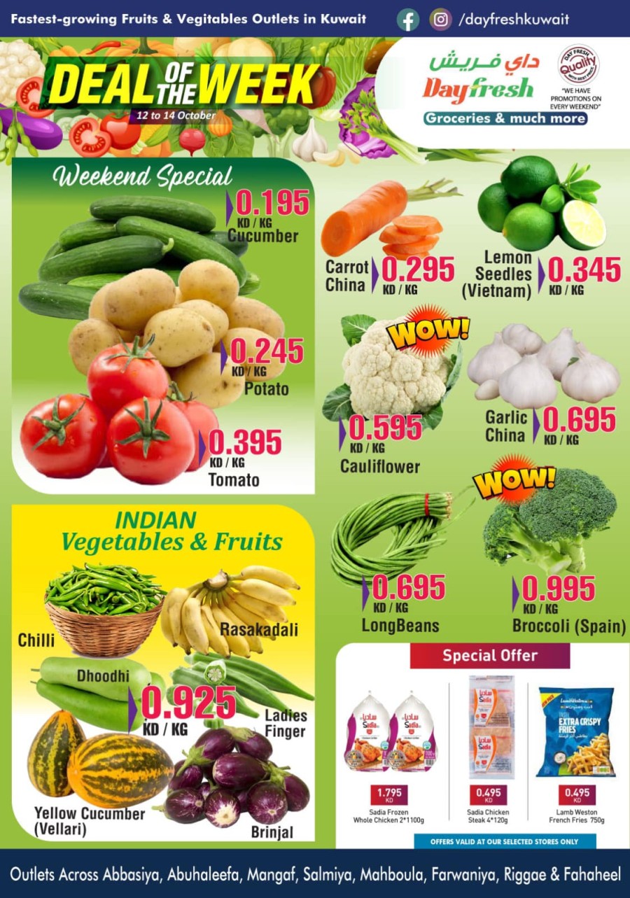 Day Fresh Weekend Special