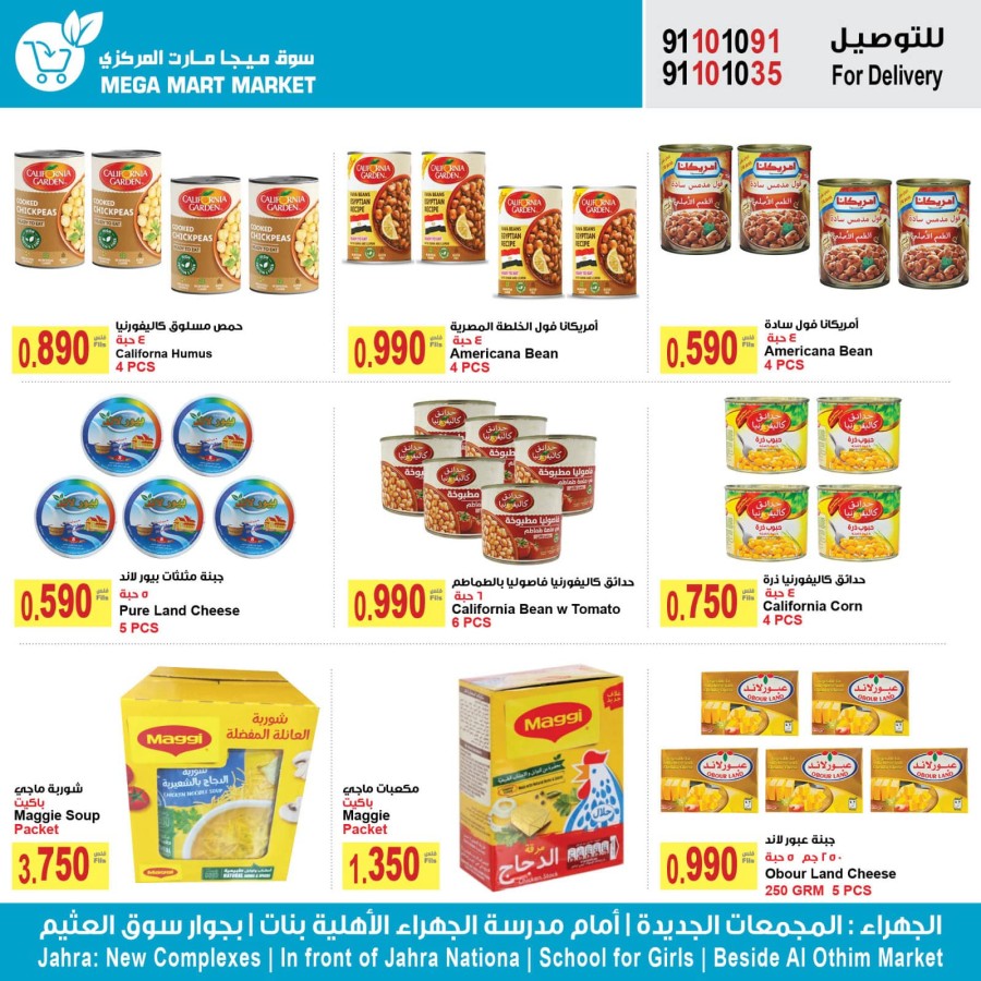 Mega Mart Market October Deal