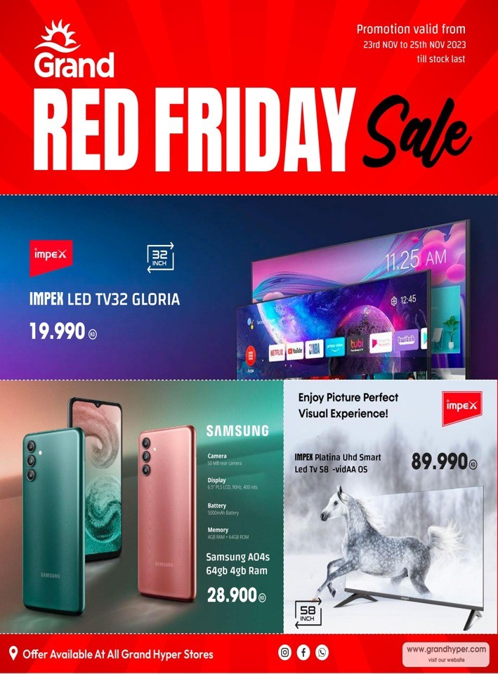 Grand Hyper Red Friday Sale