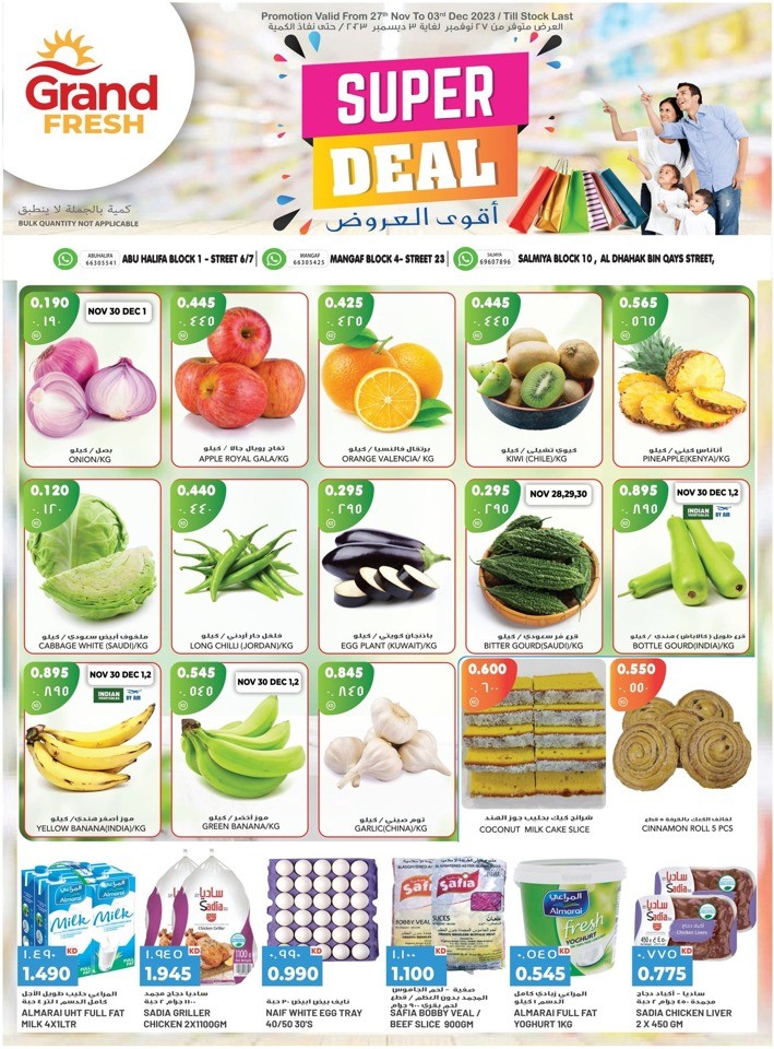 Grand Fresh Weekly Super Deals