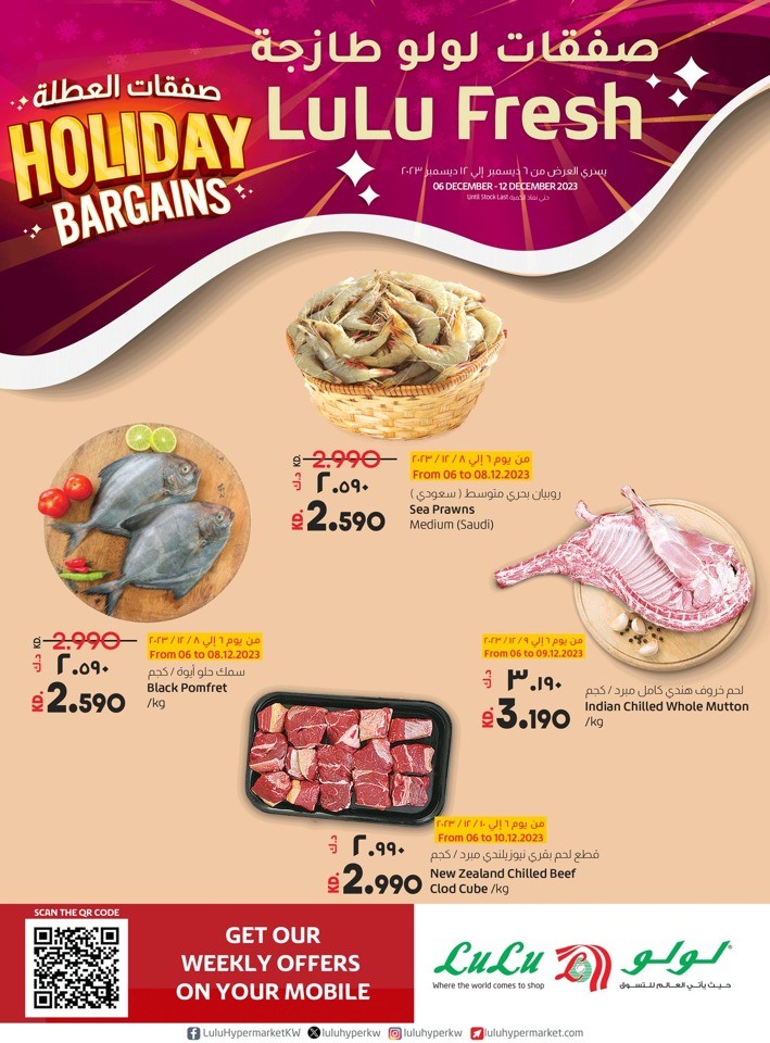 Holiday Bargains Fresh Deals