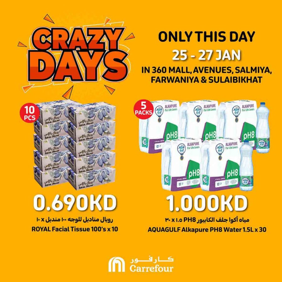 Carrefour Crazy Days Sale