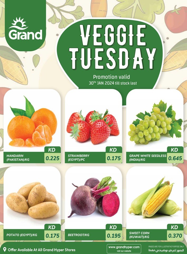 Veggie Tuesday 30 January 2024