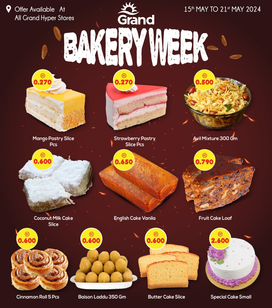 Grand Bakery Week Offer