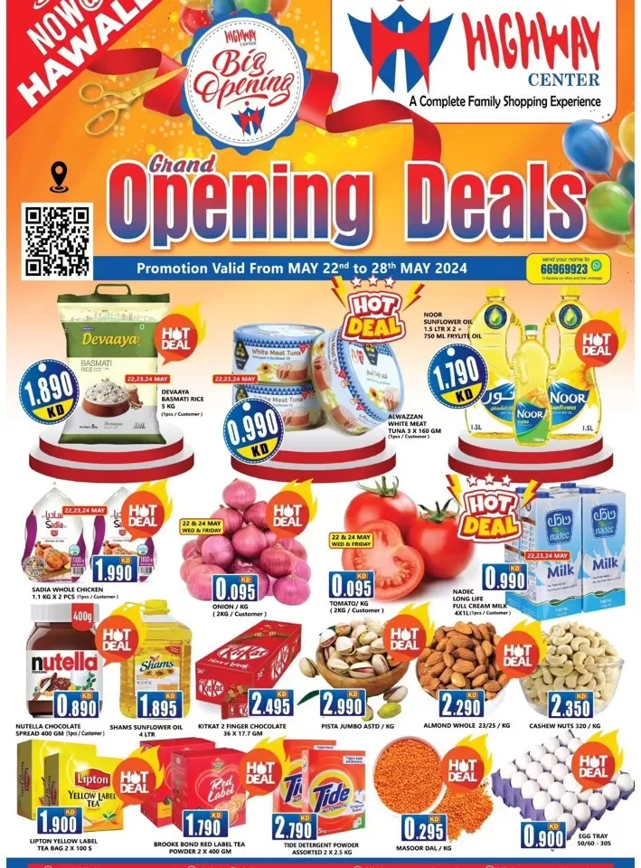 Hawally Grand Opening Deals