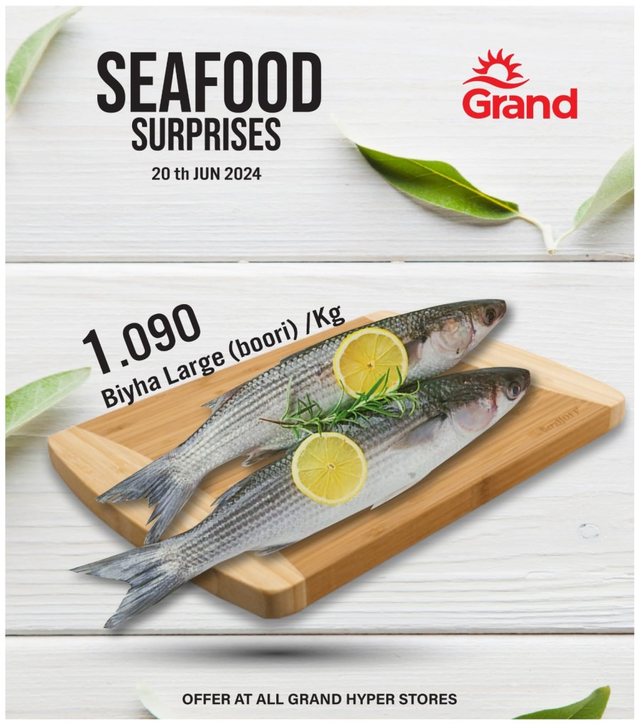 Seafood Surprises 20 June 2024