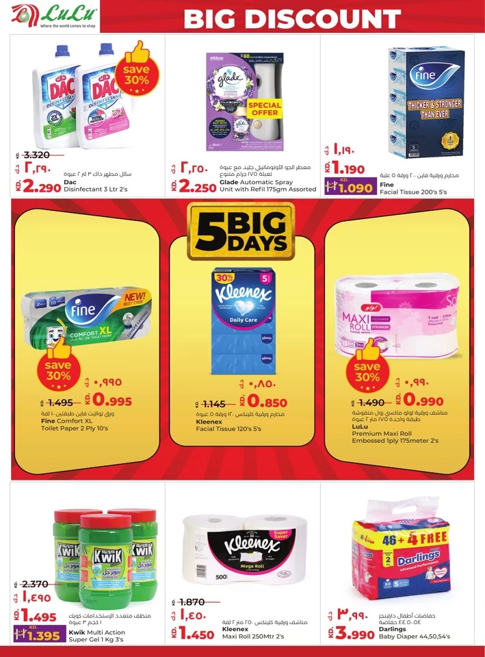 Lulu 5 Big Days Offer